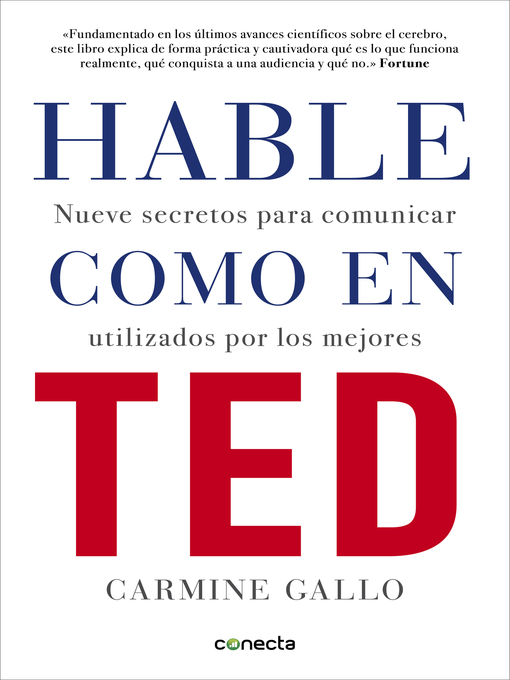 Title details for Hable como en TED by Carmine Gallo - Wait list
